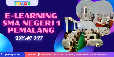 E-Learning SMA N 1 Pemalang Kelas XII